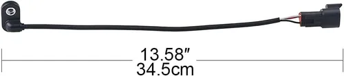 Vista 5 de WMPHE Compatible con sensor de velocidad Harley Davidson Electra Glide Softail Road Glide Road King 2000 2001 2002 2003 2004 2005 2006, sensor