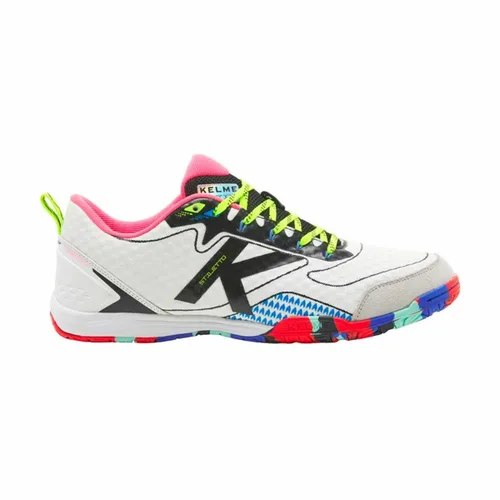 Vista 2 de Zapatillas de Fútbol Sala para Adultos Kelme Stiletto Blanco