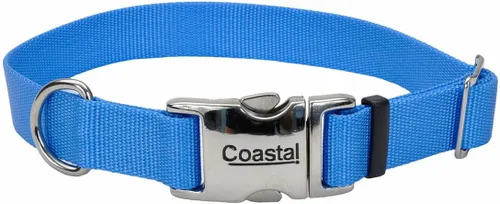 Vista 38 de Coastal Collar de perro ajustable para mascotas con hebilla de metal, cómodo collar de perro resistente a la decoloración con cierre a presión Negro