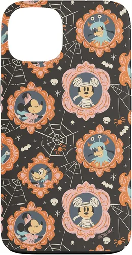 Vista 7 de iPhone 16 Disney Mickey Mouse & Pals Spooky Cute Halloween Frames Case
