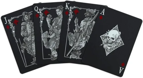 Vista 6 de Gents of Fortune - Juego de cartas de la Edición Bandera Negra impermeable de Gent Supply
