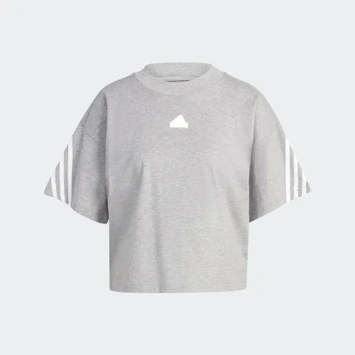 Vista 5 de adidas Camiseta Future Icon Three Stripes para mujer, PARENT