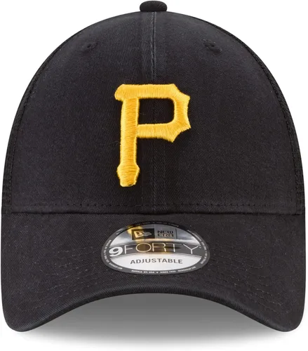 Vista 2 de Gorra ajustable New Era MLB 9FORTY Mesh Trucker de talla única Negro