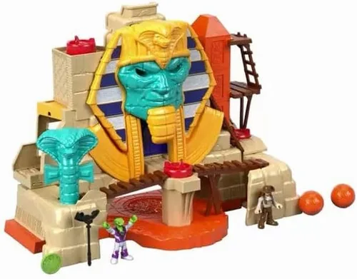 Vista 6 de Fisher-Price Pirámide de golpe de serpiente Imaginext