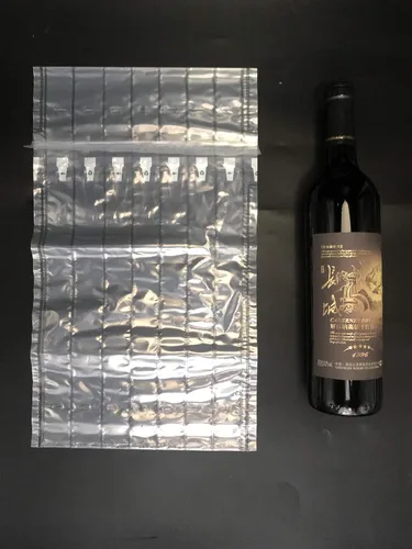 Vista 4 de STNTUS INNOVATIONS Protector de botella de vino, paquete de 15 fundas acolchadas de burbujas para equipaje, viajes en avión, transporte, envío