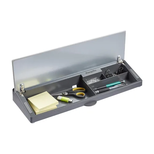 Vista 10 de ECR4Kids MessageStor - Teclado para escribir y almacenar, organizador de escritorio, ondas