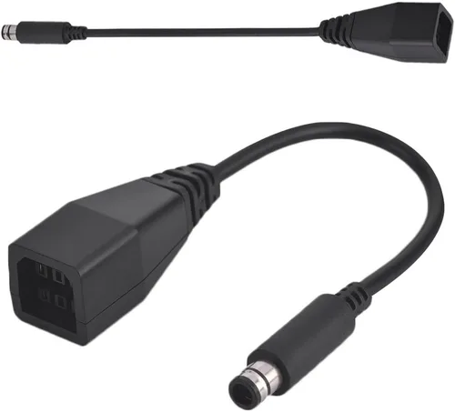 Vista 4 de Zerone Cable convertidor adaptador, cable de transferencia de suministro de electricidad para convertir Xbox 360 a 360 E reemplazo videojuego