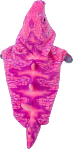 Vista 2 de Rubie's Pink Dino - Sudadera con capucha para mascotas, talla S