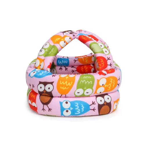Vista 11 de FLYPARTY Gorra de seguridad ajustable para bebé y niño pequeño (beige búho)