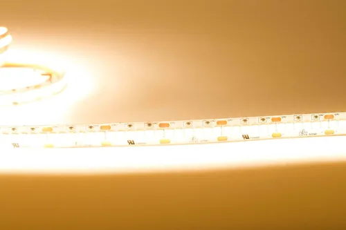 Vista 7 de Tira de luz LED más brillante de 24 V, 3000 K blanco cálido UL ultra brillante con 1200 LED por rollo más brillante que COB, 2216, 5630, 5730 chips