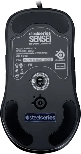 Vista 8 de Sensor óptico Sensei de SteelSeries, botones disparadores separados, prisma, gris