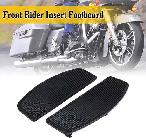 Vista 2 de Reposapiés delantero compatible con Harley Touring Road King Electra Glide Road Glide Softail 2012 2013 2014 2015 2016 2017 2018 2019 2020 2021 2022