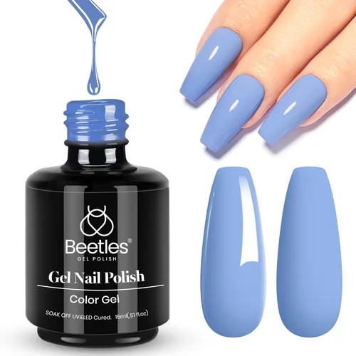 Vista 83 de Beetles - Esmalte de uñas en gel, 1 unidad de 0.5 onzas fluidas (15ml), extracción por remojo, arte de uñas, estética de manicura, bricolaje, curado