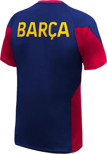 Vista 5 de Icon Sports Officially Licensed FC Barcelona Game Day Shirt - Unisex Adult Fcb101pf-azul marino