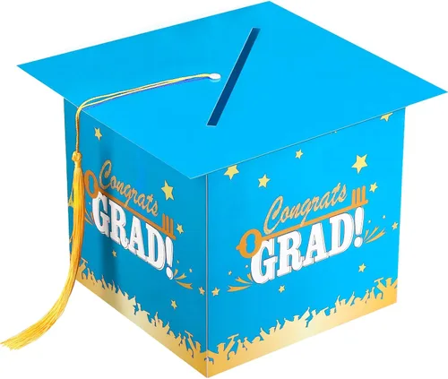 Vista 11 de Outus Caja de tarjetas de graduación 2026 con borla, titular de la tarjeta de felicitación para graduación, caja de regalo de graduación