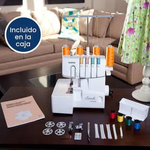 Vista 7 de Brother 1034D 3/4 Máquina de coser con alimentación diferencial