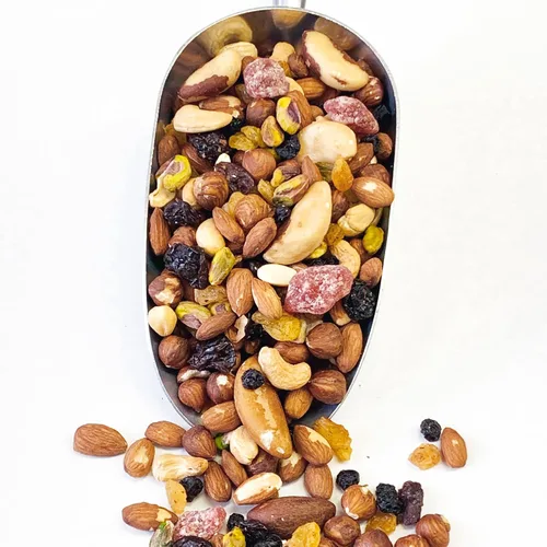 Vista 2 de NY SPICE SHOP Mezcla de frutos secos antioxidantes con frutos secos mixtos, bocadillos saludables para adultos y niños - Paquetes de bocadillos