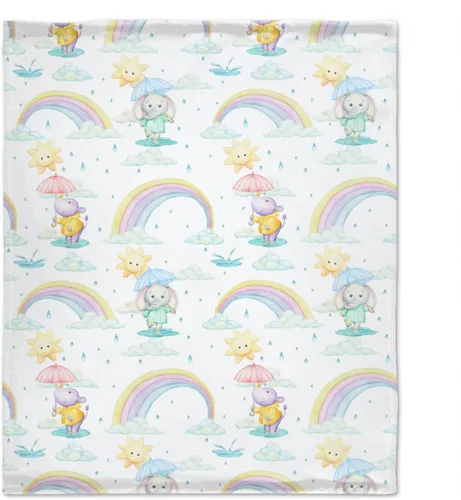 Vista 25 de Bonita manta de franela de elefante, ultra suave y acogedora, manta de forro polar ligera y mullida, manta de felpa cálida para sofá, cama, 30 x 40