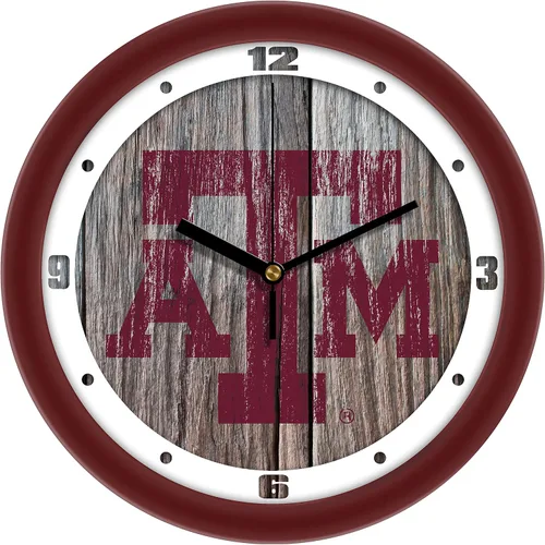 Vista 12 de SunTime Alabama Crimson Tide - Reloj de pared desgastado