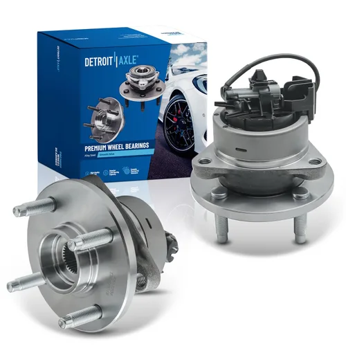 Vista 24 de Detroit Axle - Bujes de rodamiento de rueda delantera 4WD para Toyota 4Runner FJ Cruiser Tacoma Lexus GX460 GX470, rodamientos de rueda de repuesto