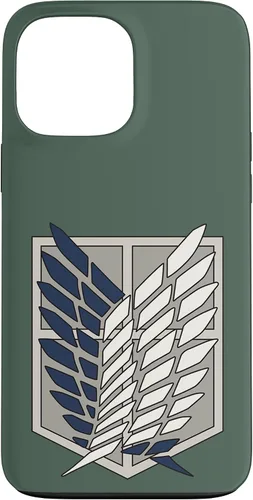 Vista 24 de Attack on Titan Funda protectora del regimiento de exploradores de la temporada 4 para iPhone 17