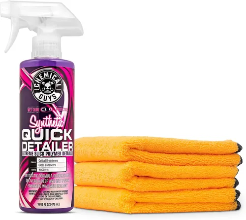 Vista 8 de Chemical Guys, Synthetic Quick Detailer, Slick Polymer Spray, 16 oz, 2-Pack