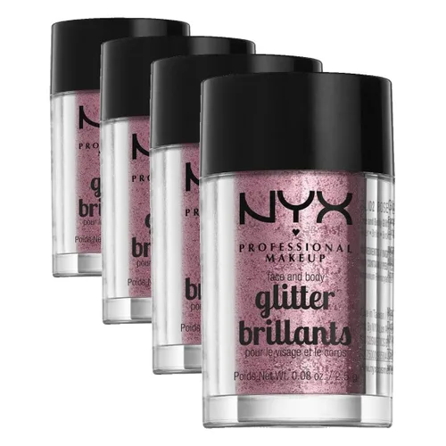 Vista 17 de NYX PROFESSIONAL MAKEUP Purpurina facial y corporal, azul