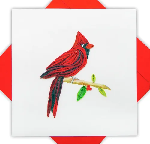 Vista 13 de Bluebirds, tarjeta de felicitación 3D, exclusiva dedicada a mano, tarjeta de felicitación de diseño para cumpleaños, día de San Valentín, día