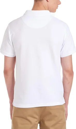 Vista 2 de Chaps Polo piqué elástico de manga corta para hombre joven