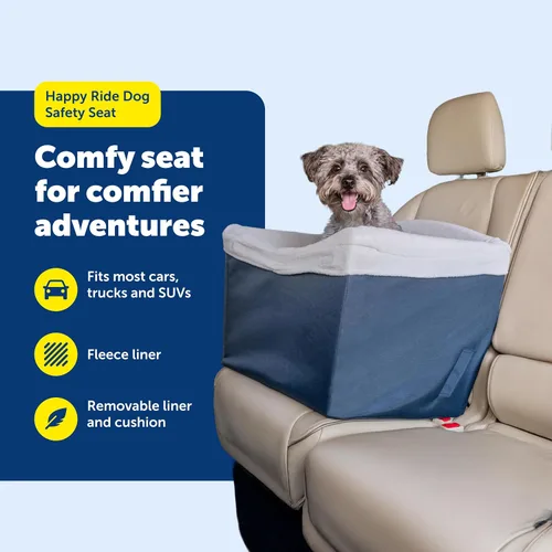 Vista 4 de PetSafe Asiento de seguridad para perros Happy Ride - Azul marino