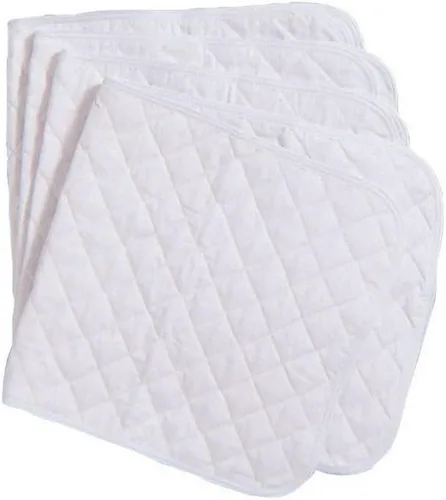 Vista 3 de Tough 1 Envolturas acolchadas para piernas Blanco