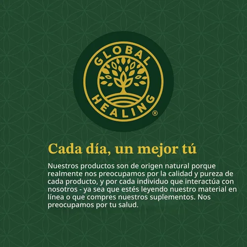 Vista 6 de Global Healing Aloe Vera - Suplemento orgánico bio-activo de hojas - Fórmula concentrada de 200 veces con la mayor concentración de acemanano
