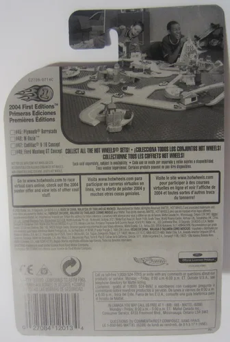 Vista 3 de 2004 Hot Wheels Toys R Us Exclusive Zamac First Editions Ford Mustang GT Concept Unpainted #2004-048 by Hot Wheels