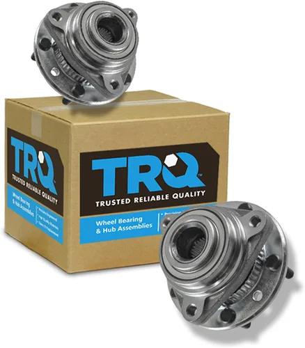 Vista 122 de Conjunto de rodamiento de rueda delantera de 2 piezas y buje TRQ Compatible con Pontiac Solstice 2006-2009 Saturn Sky 2007-2010