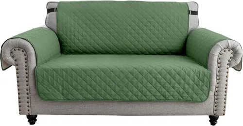 Vista 47 de MIFXIN Funda reversible para sofá, impermeable, antideslizante, lavable, con correa elástica, protector de muebles para mascotas, perros y niños