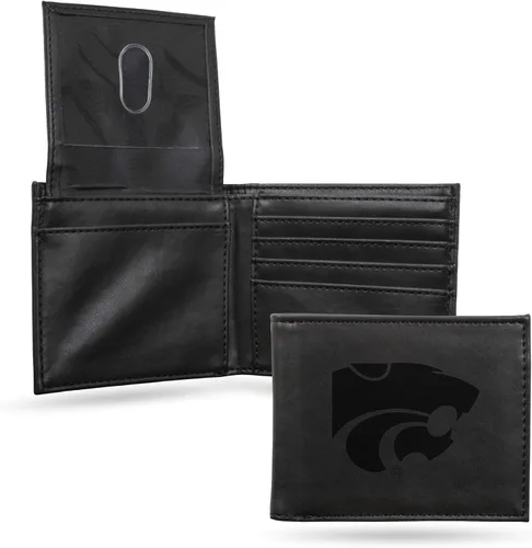 Vista 86 de NCAA Rico Industries Cartera Billetera con Grabado Láser Cartera Billetera con Grabado Láser - Diseño Delgado - Gran Regalo