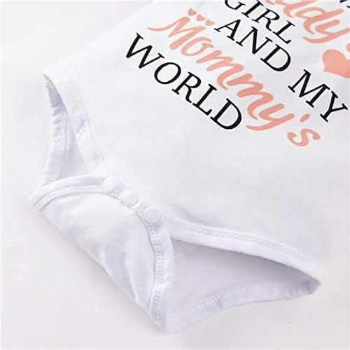 Vista 5 de Ropa de bebé recién nacida, ropa de otoño e invierno, pantalones de mameluco para bebés, ropa linda para niñas
