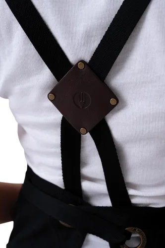 Vista 8 de Chef Works Delantal táctico unisex Negro