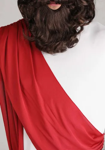 Vista 4 de Disfraz Deluxe de Jesús para Hombre Multicolor