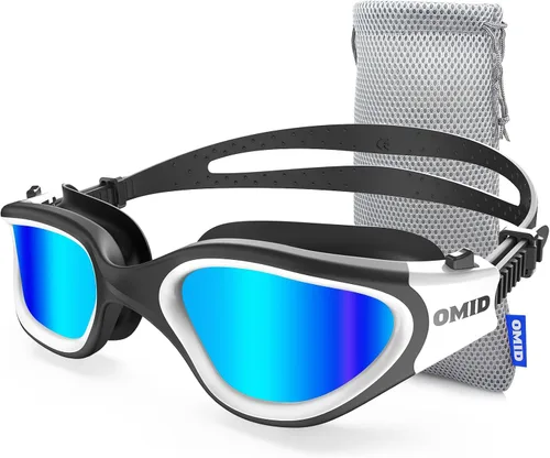 Vista 18 de OMID - Gafas de natación polarizadas P2, gafas antivaho para natación para hombres y mujeres adultas