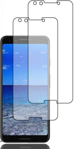 Vista 2 de Protector de pantalla de vidrio templado para Google Pixel 3, 2 unidades, antiarañazos, para Google Pixel 3, protector de pantalla de vidrio