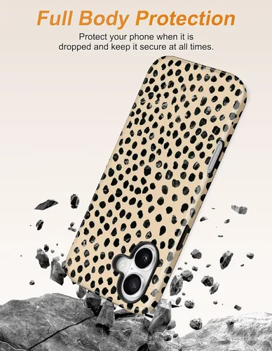 Vista 435 de Jusy Funda compatible con MagSafe con estampado de caparazón de tortuga marrón para iPhone 7/8/SE, cubierta protectora de TPU suave magnética