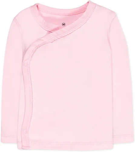 Vista 4 de HonestBaby Paquete de 3 kimonos de manga larga con cierre lateral, 100% algodón orgánico para bebés recién nacidos, para niños y niñas, unisex