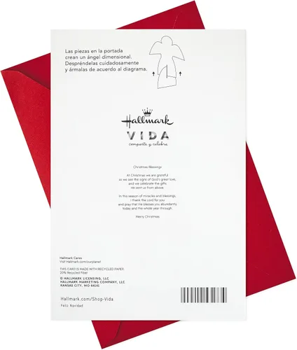 Vista 9 de Tarjeta navideña Hallmark Vida en español (Celebrando desde lejos)