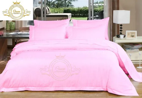 Vista 12 de Corona Collection Hotel beddings 600-thread-count Juego de sábana 100% algodón egipcio, 4 pieza Fit hasta 12" Deep Pocket todo Damask rayas elástica