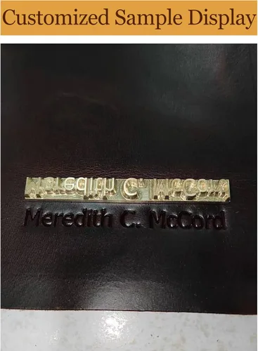Vista 2 de Cartera personalizada de cuero vegano, tamaño legal de 8.5 x 14 pulgadas, soporte de bloc de notas personalizado para hombres y mujeres, organizador