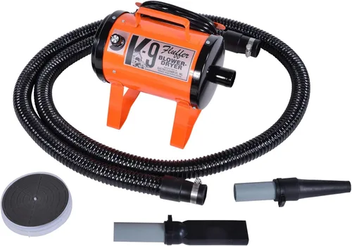 Vista 9 de Electric Cleaner Company K9 Fluffer - Secador de perros - Potente soplador portátil para perros y mascotas, color negro