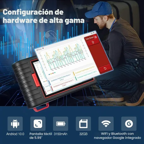 Vista 7 de Thinkcar 2026 Thinkscan Max2 Wireless OBD2 escáner sin suscripción Lifetime Software Upgrade, Full System Diagnosis, CAN-FD & FCA AutoAuth
