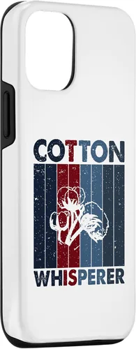 Vista 3 de Funda de algodón vintage para iPhone 14 Crops Whisperer