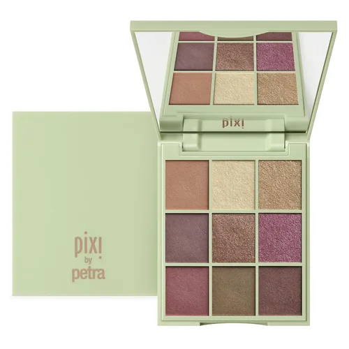 Vista 3 de Pixi Beauty Eye Effects - Hazelnut Hazelnut Paleta compacta de sombra de ojos de 9 tonos Fácil de aplicar color de alto pigmento Sin parabenos